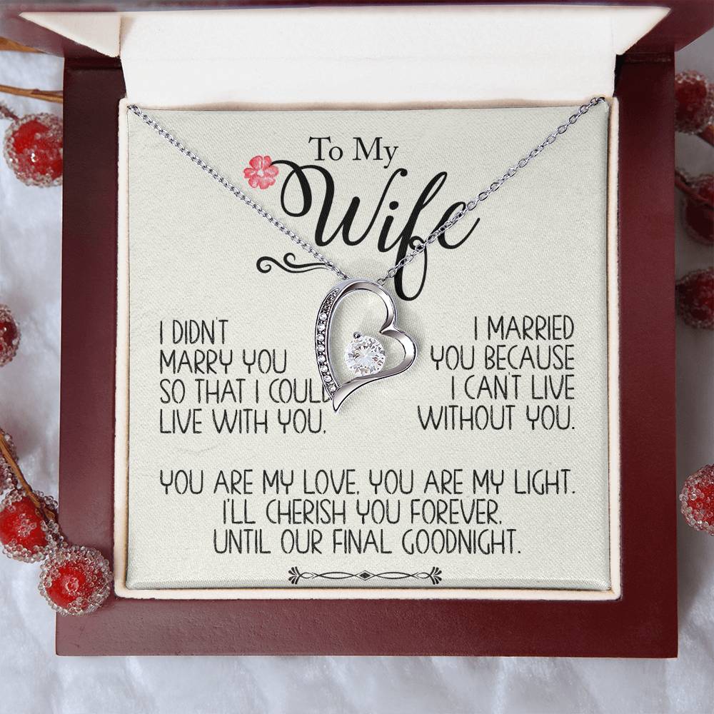 To My Wife | Can't Live Without You - Gift Set