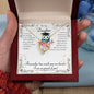 Forever Love Necklace For Daughter with On Demand Message Card Selling price: $29.95