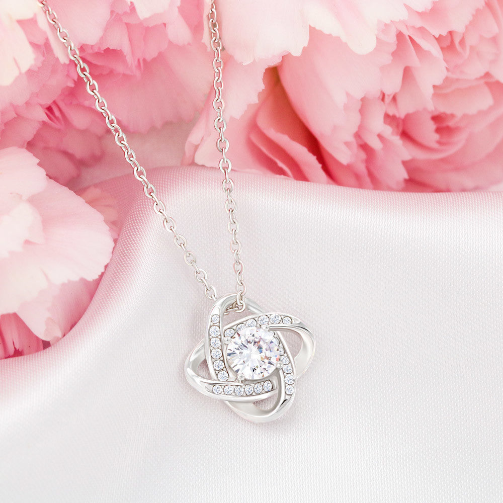 To My Granddaughter | Personalized Legacy Love Knot Necklace - Gift Set
