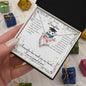 Forever Love Necklace For Daughter with On Demand Message Card Selling price: $29.95