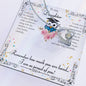 Forever Love Necklace For Daughter with On Demand Message Card Selling price: $29.95