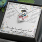 Forever Love Necklace For Daughter with On Demand Message Card Selling price: $29.95