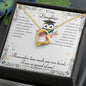 Forever Love Necklace For Daughter with On Demand Message Card Selling price: $29.95