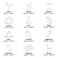 Happy Birthday Zodiac Neclace - Gift Set